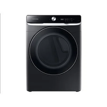 7.5 cu. ft. Smart Dial Electric Dryer with Super Speed Dry in Brushed Black